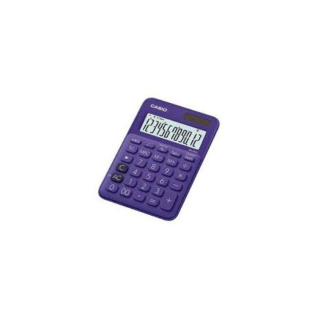 Casio MS-20UC Desktop Calculator - Purple