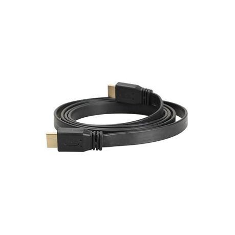 1 x HDMI Flat Cable - 1.5m (Black) Buy Online in Zimbabwe thedailysale.shop