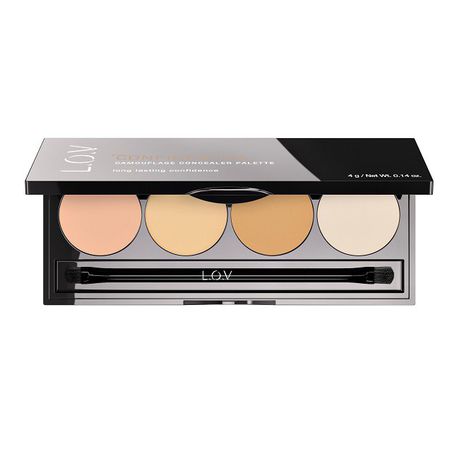 L.O.V Cosmetics Confidential Camouflage Concealer Palette - Nude Buy Online in Zimbabwe thedailysale.shop