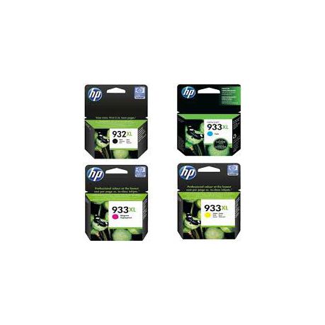 HP Ink Combo Pack Black 932 XL/932XL/HP932/HP932XL & Cyan, Yellow, Magenta