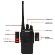 Load image into Gallery viewer, Pair of Baofeng Professional Two Way Radio , Walkie Talkie 2 Walkie Talkies
