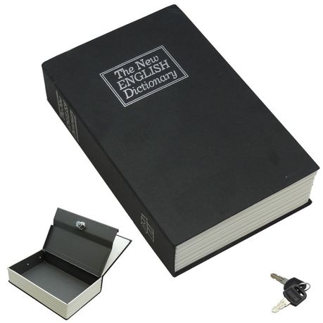 Dictionary Book Safe Medium - Black