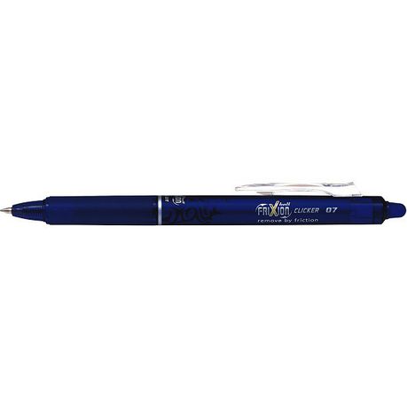 Pilot Frixion Ball Clicker 0.7mm Erasable Pen - Blue Black