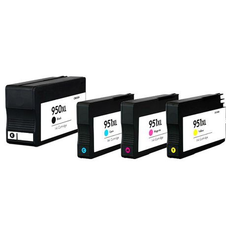 HP 950XL / HP 951XL / CN045AE / CN046AE / CN047AE / CN048AE Ink Cartridge Multipack - Compatible