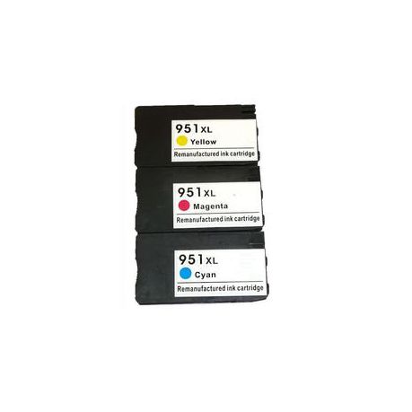 HP 951XL / CN046AE / CN047AE / CN048AE Colour Ink Cartridge Multipack - Compatible Buy Online in Zimbabwe thedailysale.shop