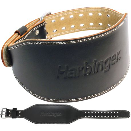 Harbinger 6 Padded Leather Belt - Black - (Size: Medium) Buy Online in Zimbabwe thedailysale.shop