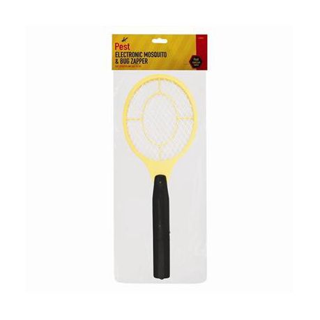 Bug Zapper Tennis Racquet Style - Yellow Buy Online in Zimbabwe thedailysale.shop