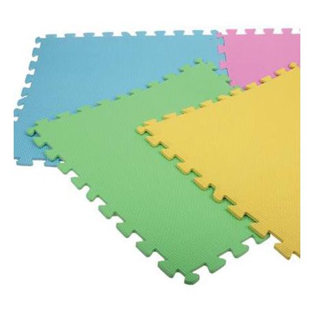 Eva Foam Interlocking Puzzle Floor Mat - 4 Piece