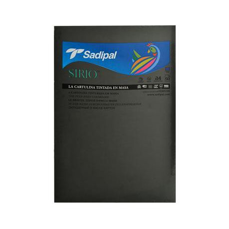 Sirio Art Paper A4 170gsm 50 Sheets - Black