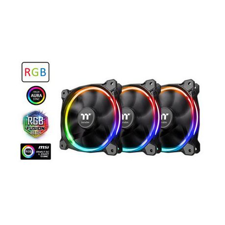 Thermaltake Riing 12 LED RGB Radiator Fan Buy Online in Zimbabwe thedailysale.shop