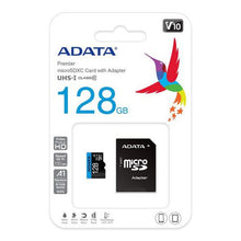 Load image into Gallery viewer, Adata 128GB UHS-I A1 MicroSDXC Card
