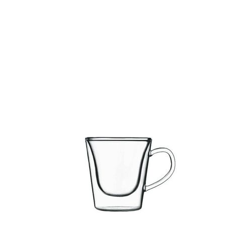 Luigi Bormioli - 295ml Thermic Glass Coffee /Tea Mug Buy Online in Zimbabwe thedailysale.shop