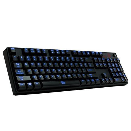 Thermaltake Poseidon Z Illuminated Keyboard - Blue Buy Online in Zimbabwe thedailysale.shop