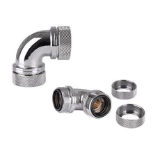 Load image into Gallery viewer, Thermaltake Pacific M-Pro G1/4 PETG 16mm Fitting Kit- Chrome
