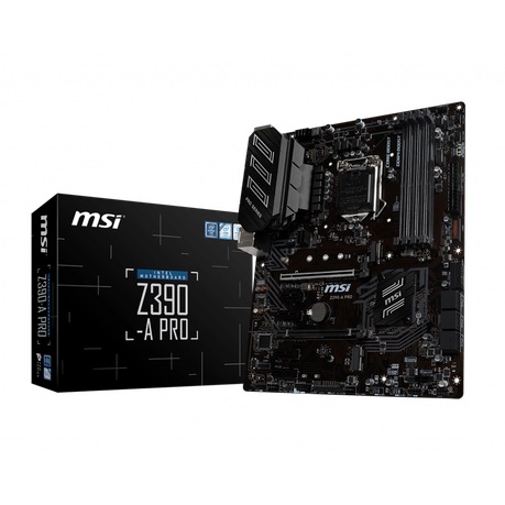 MSI Z390-A PRO Intel LGA1151 ATX Gaming Motherboard Buy Online in Zimbabwe thedailysale.shop