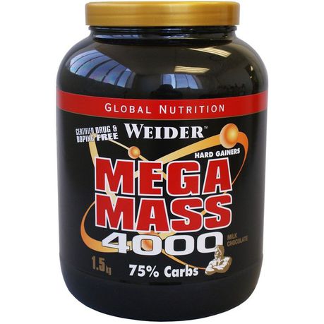 Weider Mega Mass 4000 Chocolate - 1.5kg