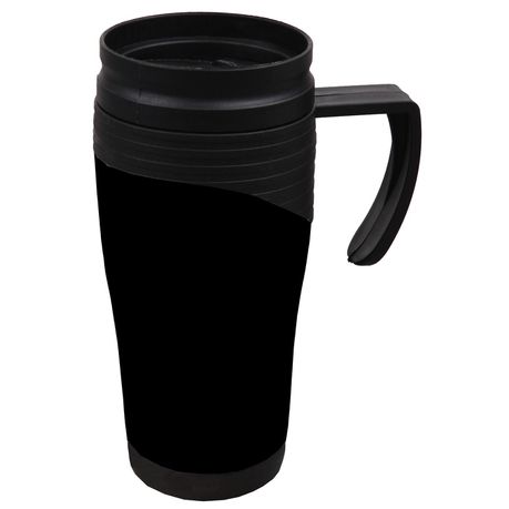 Marco Plastic Travel Mug In Black - 450ml Buy Online in Zimbabwe thedailysale.shop