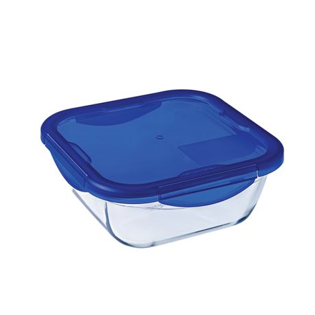 Pyrex - Cook & Go Glass Medium Square Roaster With Lock-Lid Buy Online in Zimbabwe thedailysale.shop