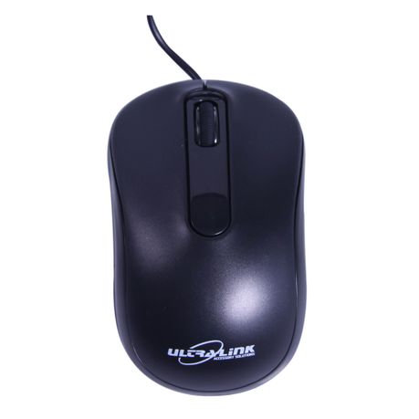 Ultra Link Optical Mouse Wired - Black Buy Online in Zimbabwe thedailysale.shop