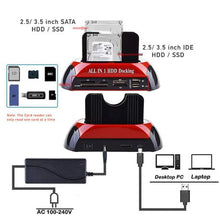 Load image into Gallery viewer, Raz Tech All in 1 HDD SATA Docking Station
