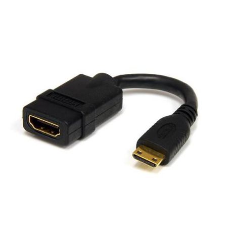 Hdmi To Mini Hdmi Cable - Black Buy Online in Zimbabwe thedailysale.shop