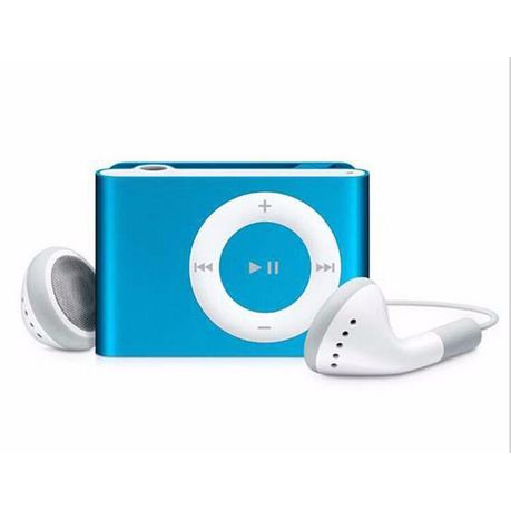 Nevenoe MP3 Player (Shuffle Style) with Mini Clip - Blue Buy Online in Zimbabwe thedailysale.shop