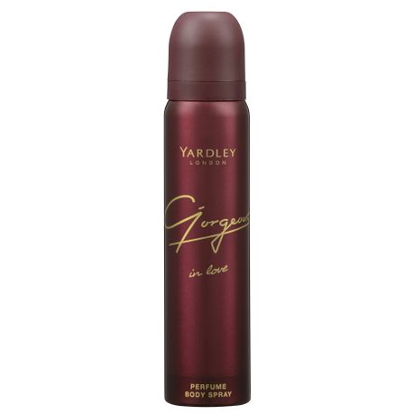 Yardley Gorgeous In Love Body Spray - 90ml Buy Online in Zimbabwe thedailysale.shop