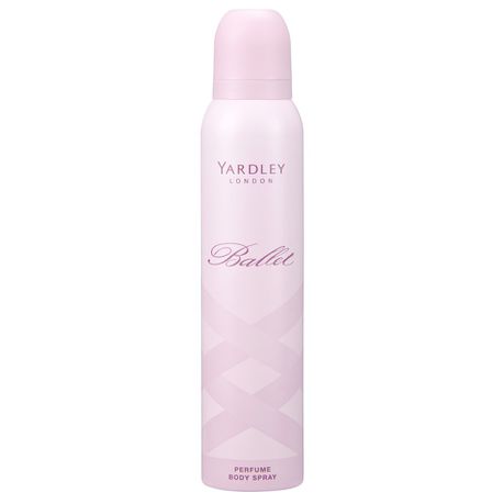 Yardley Ballet Body Spray - 150ml Buy Online in Zimbabwe thedailysale.shop