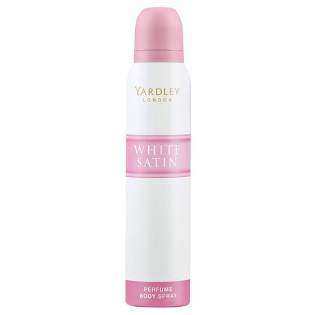 Yardley White Satin Body Spray - 150ml Buy Online in Zimbabwe thedailysale.shop