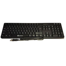 Load image into Gallery viewer, Shipadoo Splash-Proof Ergonomic Sub Keyboard - K100 - Black
