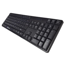 Load image into Gallery viewer, Shipadoo Splash-Proof Ergonomic Sub Keyboard - K100 - Black
