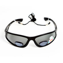 Load image into Gallery viewer, Snowbee Polarised Fishing and Sports Sunglasses With built-in 2.5x Maginification Lenses
