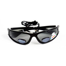 Load image into Gallery viewer, Snowbee Polarised Fishing and Sports Sunglasses With built-in 2.5x Maginification Lenses
