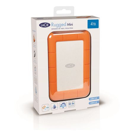 LaCie Rugged Mini USB 3.0 Drive - 4TB Buy Online in Zimbabwe thedailysale.shop