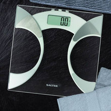 Load image into Gallery viewer, Salter Ultra Slim Glass Analyser Scale - White
