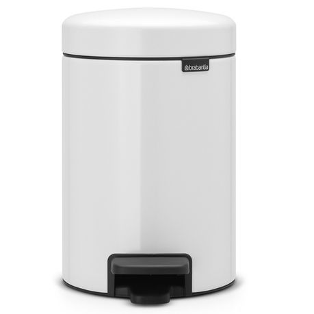 Brabantia - 3 Litre New Icon Pedal Bin - White Buy Online in Zimbabwe thedailysale.shop