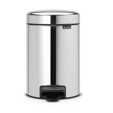 Brabantia - New Icon Pedal Bin - 3 Litre Brilliant Steel Buy Online in Zimbabwe thedailysale.shop