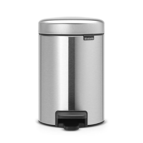 Brabantia - New Icon Pedal Bin - 3 Litre Matt Steel Buy Online in Zimbabwe thedailysale.shop