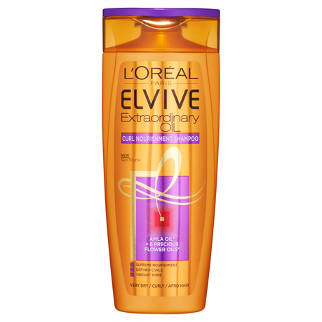 L'Oreal Paris Elvive Extraordinary Oil Curl Nourishment Shampoo - 250ml Buy Online in Zimbabwe thedailysale.shop