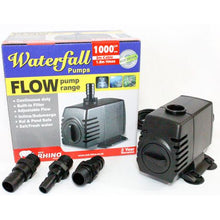 Load image into Gallery viewer, Waterfall Submersible / Inline 1000 L/H Pond or Fountain Flow Water Pump
