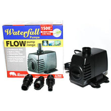 Load image into Gallery viewer, Waterfall Submersible / Inline 1500 L/H Pond or Fountain Flow Water Pump
