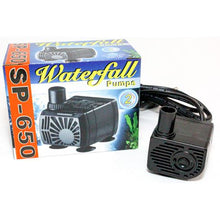 Load image into Gallery viewer, Waterfall SP 650 Mini 300 L/H Pond or Fountain Submersible Flow Water Pump
