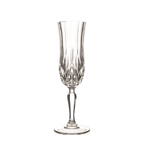 RCR - Opera Crystal Champagne Flute Glasses - 130ml - Set of 6