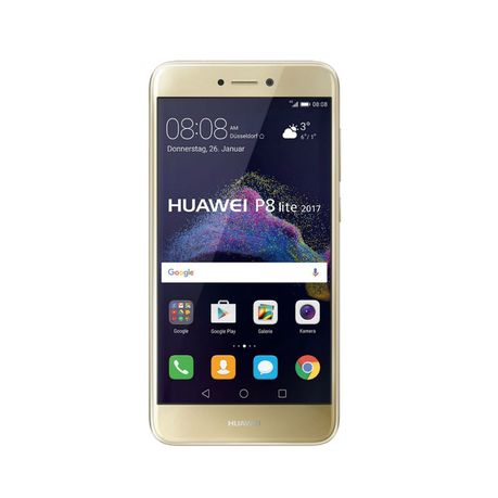 Huawei P8 Lite 16GB 2017 VC - Gold Buy Online in Zimbabwe thedailysale.shop