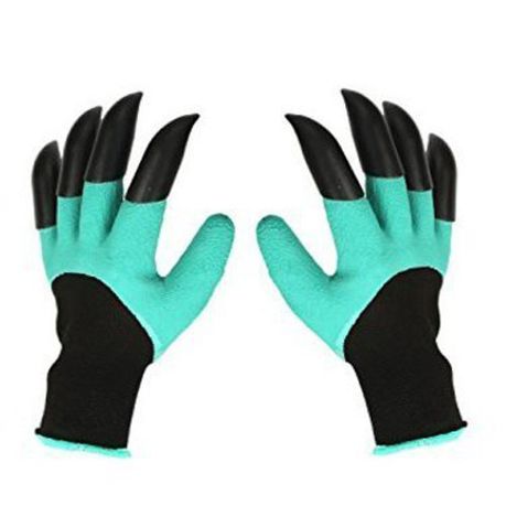 Garden Genie Gloves With Claws For Digging Planting