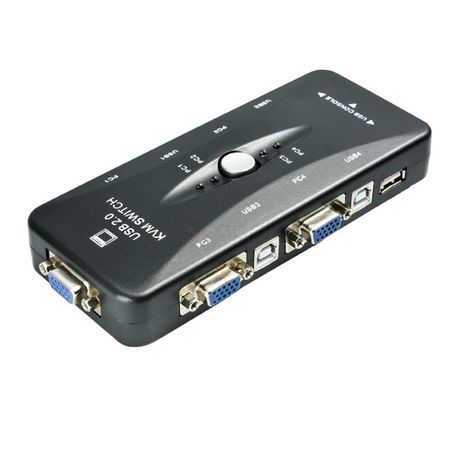 KVM 4 Port USB Switch