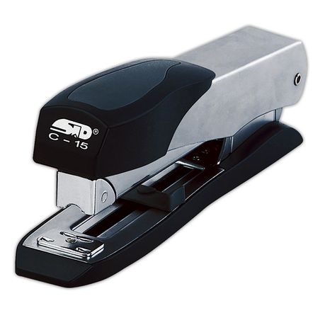 STD C15 Metal Semi Heavy Duty Front -Loading Stapler Full Strip - 40 Sheets