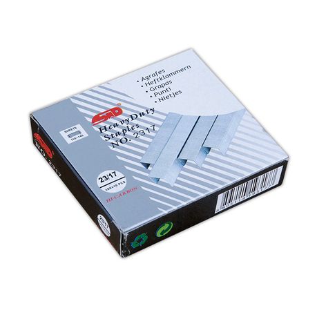 STD 23/17 staples - 120 to 160 Sheets (1000 per box)