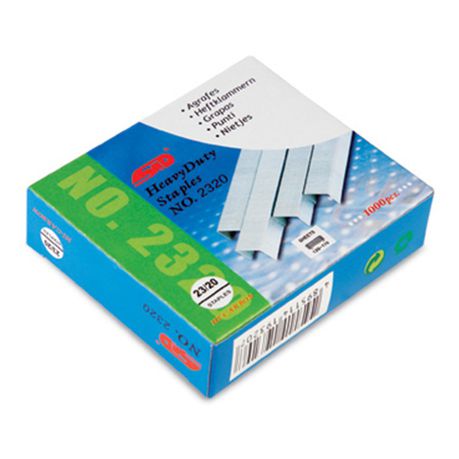 STD 23/20 staples - 180 to 220 Sheets (1000 per box)