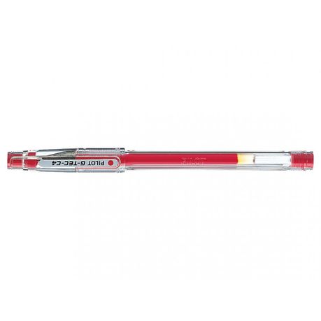 Pilot G-Tec-C4 0.4mm Needle Tip Pen - Red Buy Online in Zimbabwe thedailysale.shop